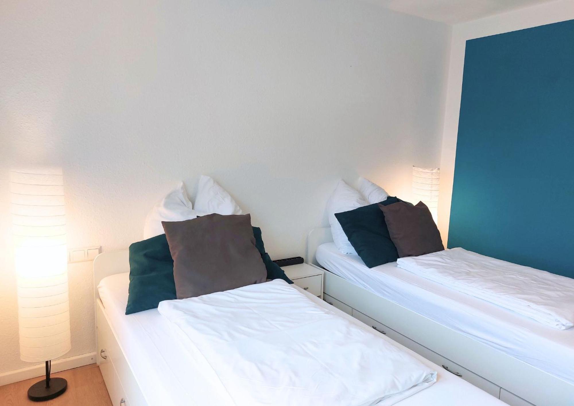 Rooftop Apartments - Doppelzimmer In Gemeinschaftsunterkunft อูล์ม ภายนอก รูปภาพ